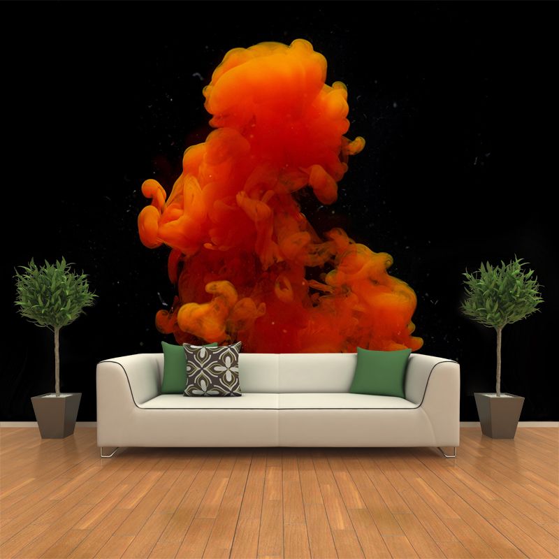 Mildew Resistant Ink Blooming Mural Decal Modern Novelty Abstract Wall Art