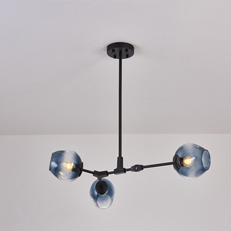 Global Branch Chandelier Modern Chandelier Lights Metal 3 Light Chandelier Lamp