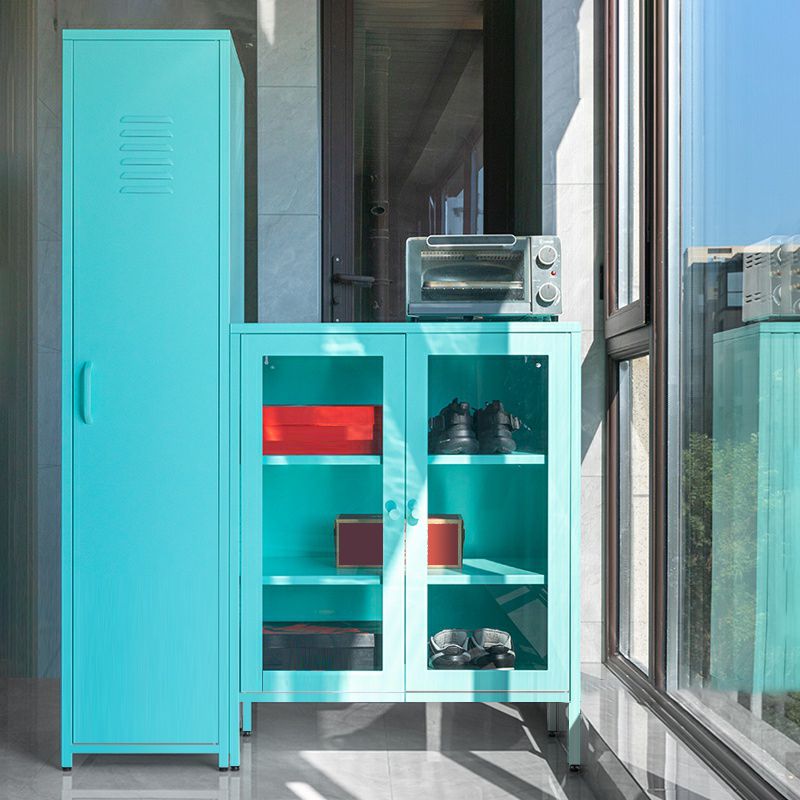 Contemporary Style Wardrobe Metal Bedroom Wardrobe Closet With Legs