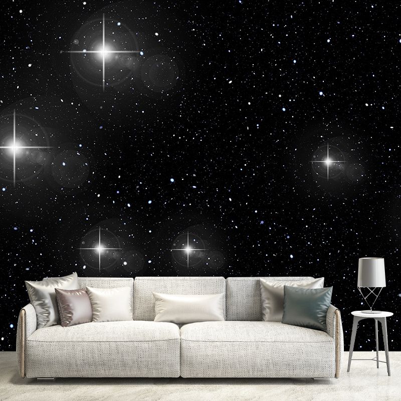Universe Mural Decal Environmental Wallpaper for Living Room, Moisture Resistant
