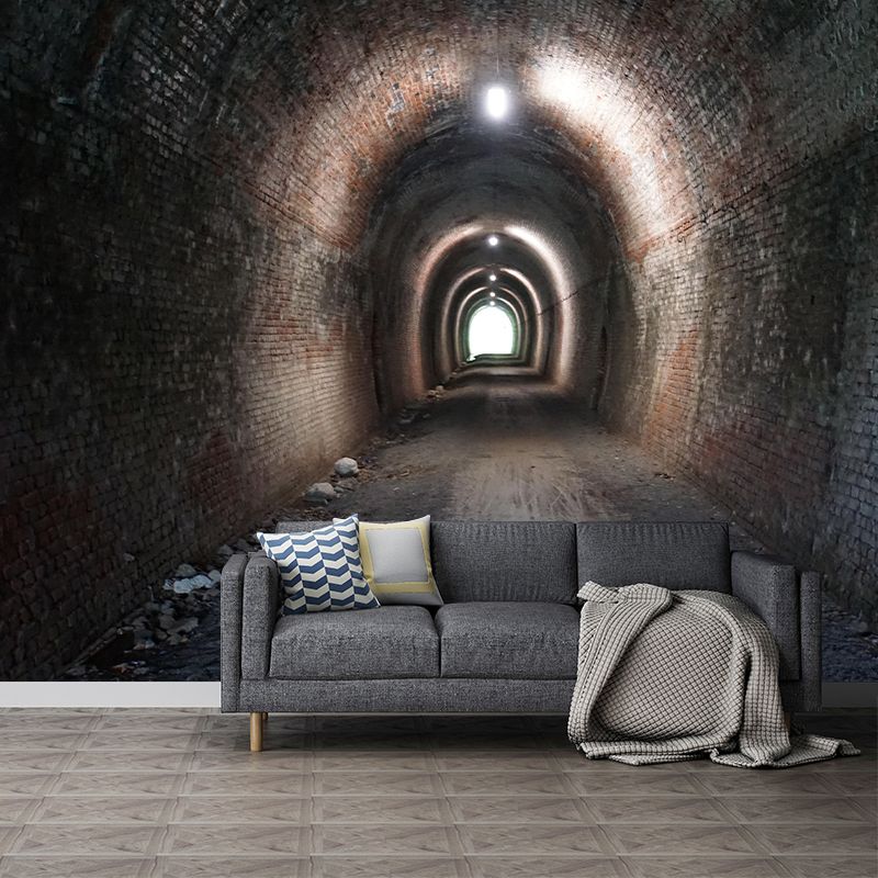 Space Extension Wall Mural Wallpaper Mildew Resistant Wall Covering for Sitting Room