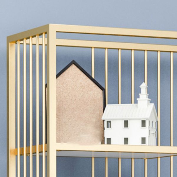 5 scaffali moderno moderno etagere libreria in ferro telaio in legno mandato in legno scaffale