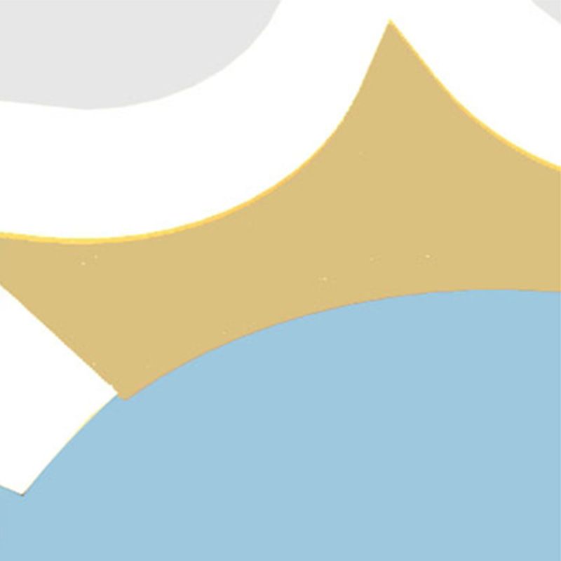 Kids Multiple Shaped Wall Mounted Light Fixture Bedroom Wall Mount Light Fixture