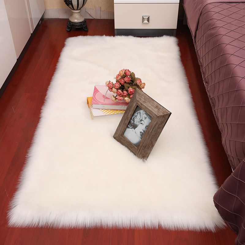 Modischer, minimalistischer Teppich, mehrfarbig, einfarbig, schmutzabweisender, haustierfreundlicher Teppich für Schlafzimmer