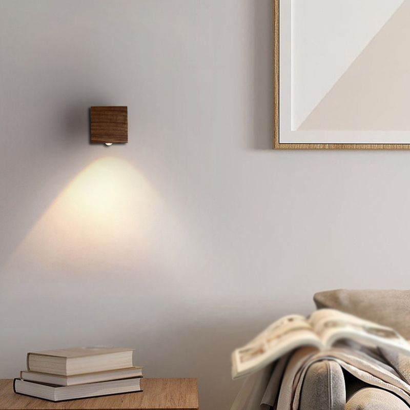 Modern Style Wall Mounted Lighting 1/2-Light Wall Lamp for Bedroom