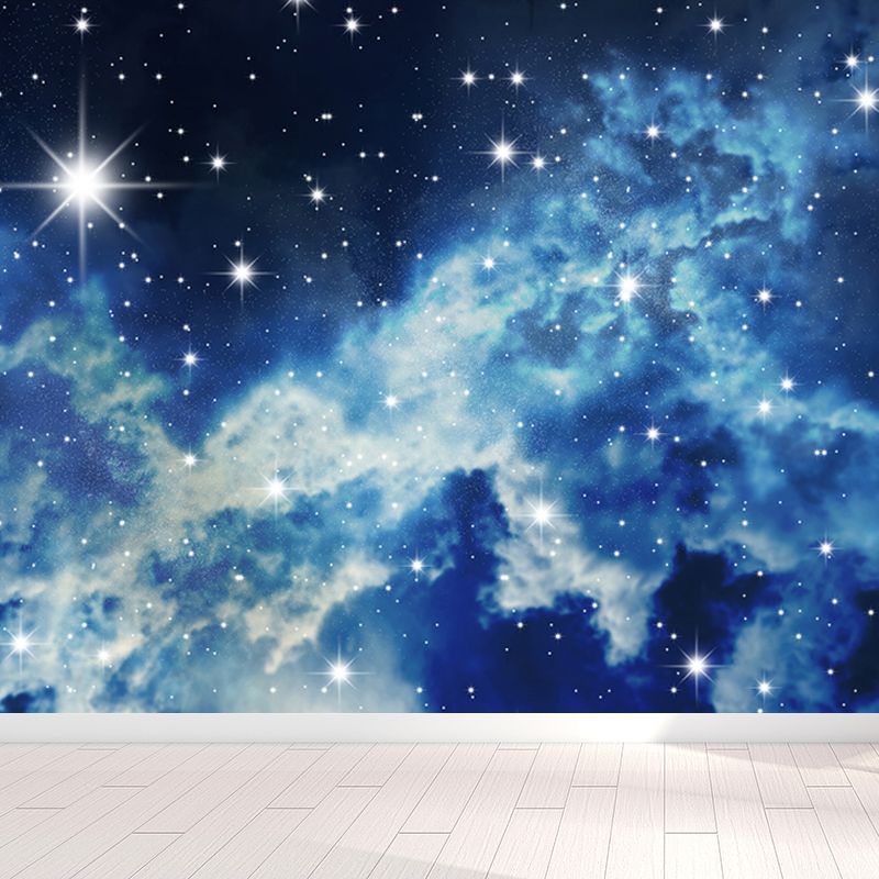 Non-Woven Decorative Wall Mural Modern Incredible Asterism Scenery Wall Covering
