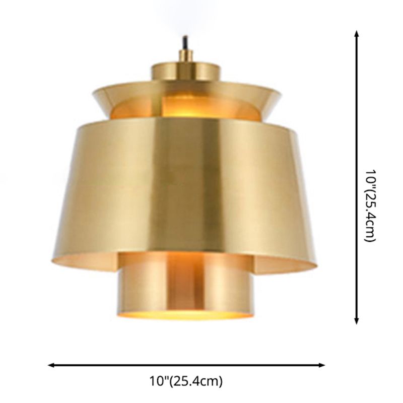 Nordic Simplicity Metall Lampenschild Anhängerlampe 1 Kopfhardware Chassis Küchenlampe