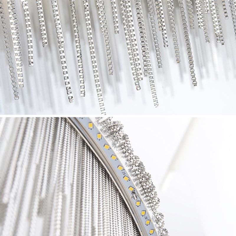 Luci a sospensione a sospensione per il ristorante per ristorante per ristorante per ristorante le luci del soffitto a sospensione di lampadaria circolare contemporanea per ristorante