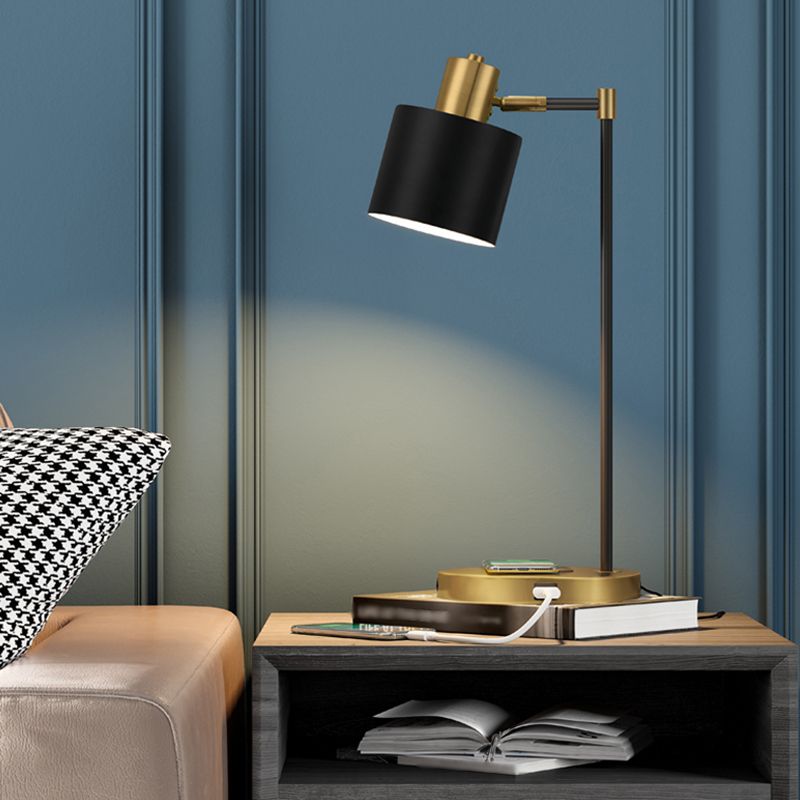 Cylindre 1 lampe de nuit légère