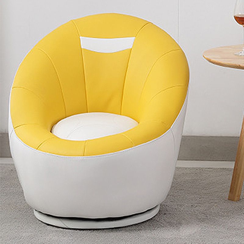 Swivel Chair 25.5"L x 25.1"W x 27.5"H Arms Included Chair for Living Room