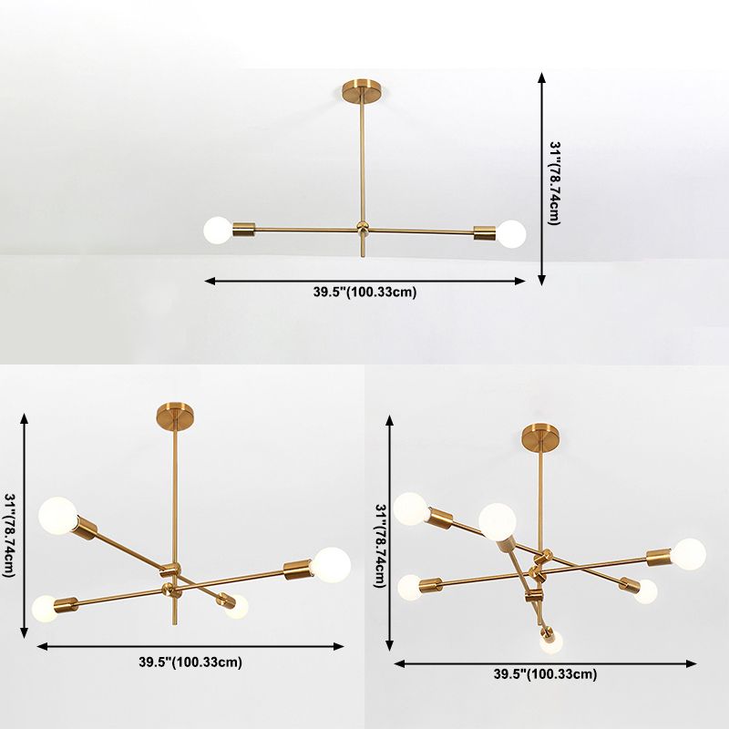 Postmodern Household Light Ceiling Hanging Light Fixture for Drawing Room Sitting Room