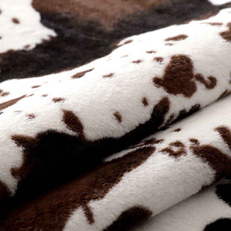 Neuheit Form Tierhaut Teppich Multi-Farben kreatives Teppich Polypropylen Nicht-Schlupf-Hinterfläche Teppich für Schlafzimmer