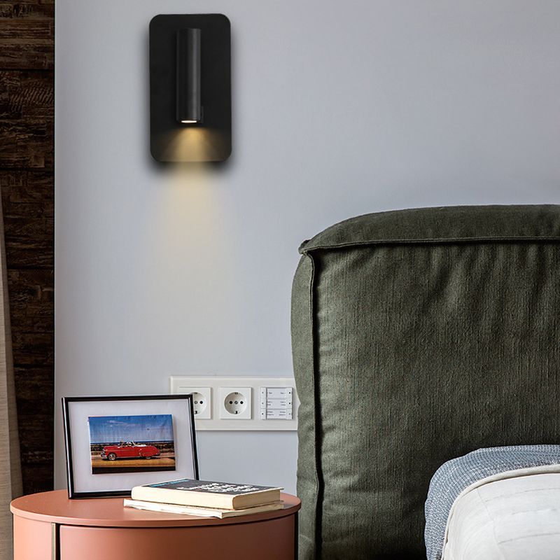 Lampada a 2 luci in metallo a parete moderna moderna geometrica