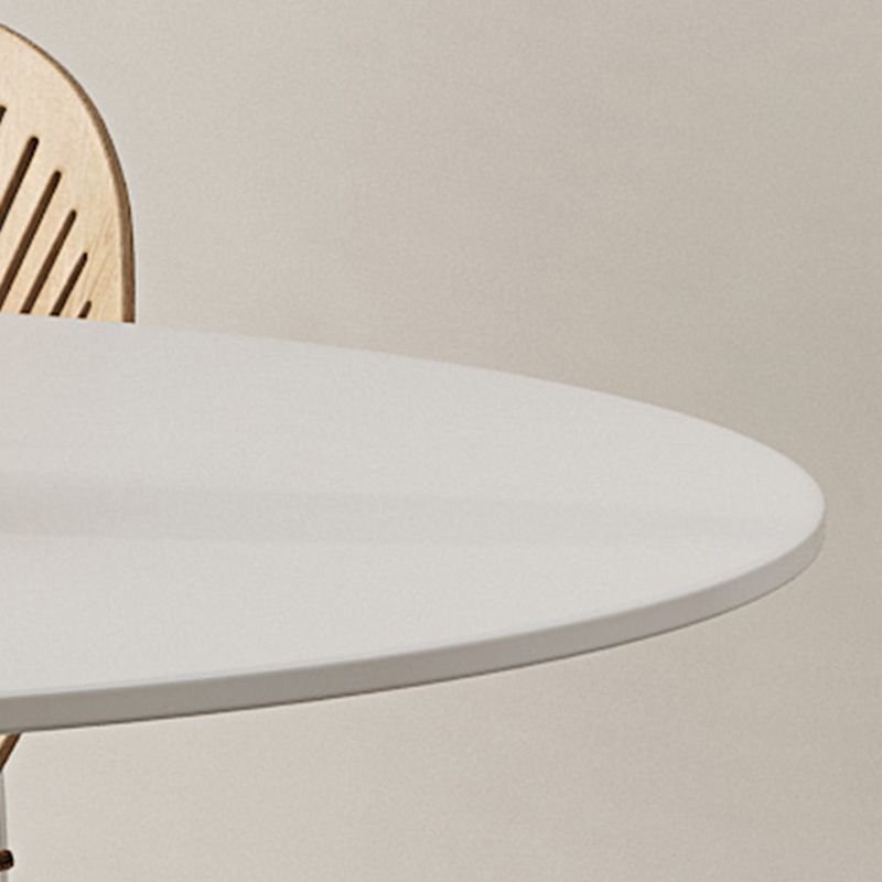 Modern 1/3/4/5 Pieces Dining Set Round Stone Dining Table for Kitchen