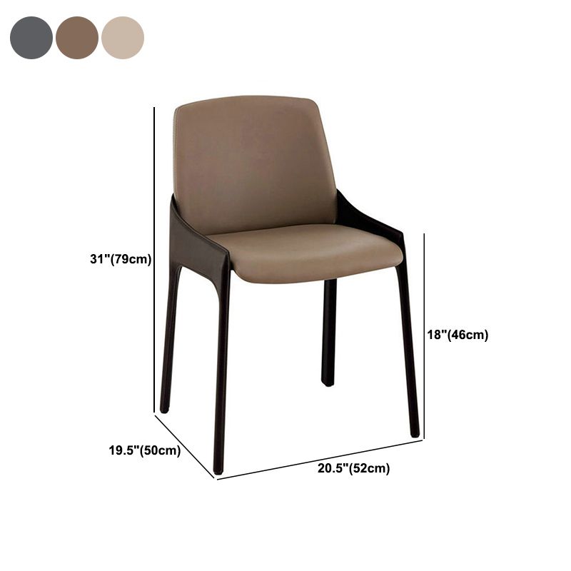 Contemporary Dining Room Chair Upholstered Side Chair for Home
