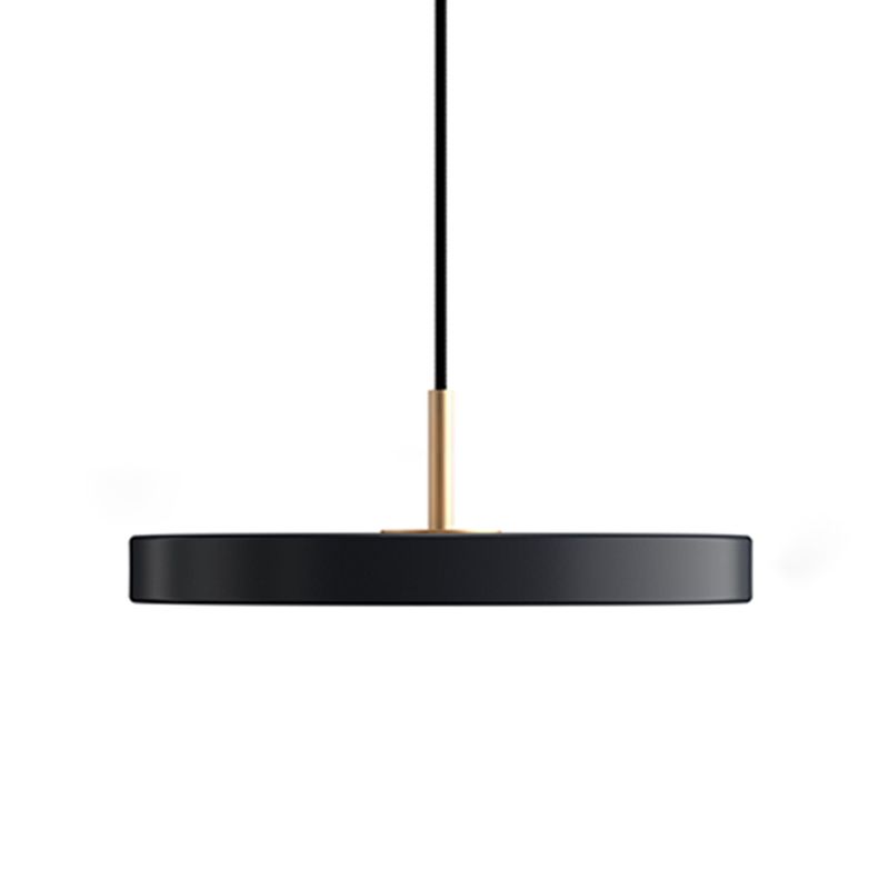 Forme circulaire de style moderne Hanging Light Metal 1 Light Hanging Lamping for Restaurant