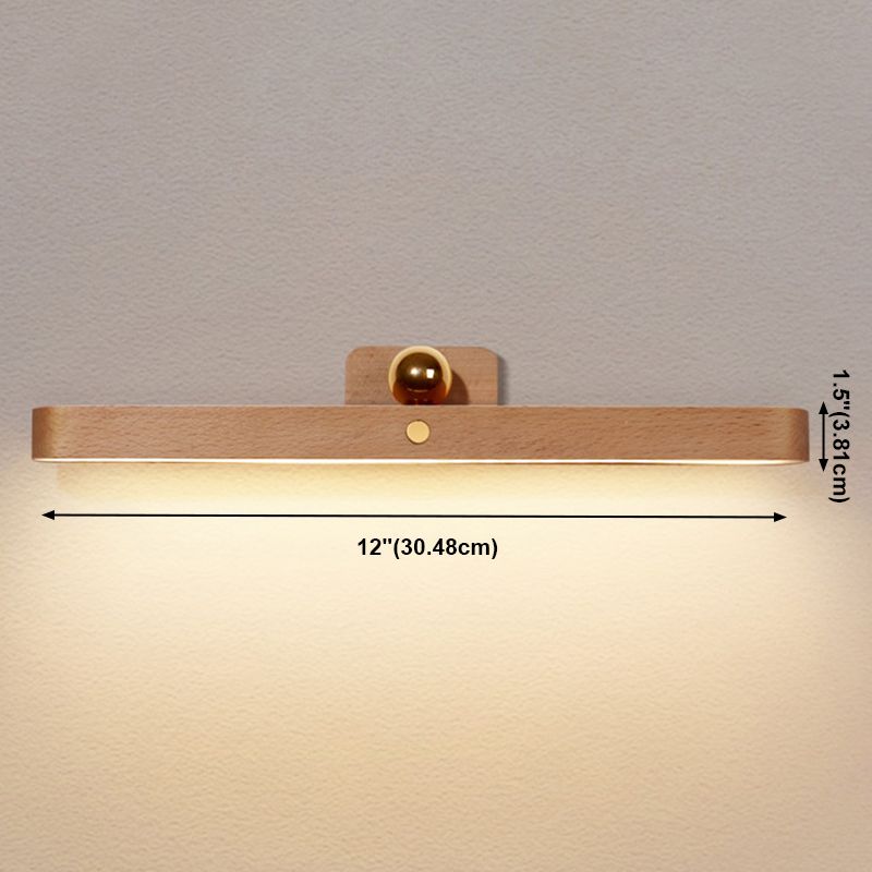 Lampada con palette lineari in legno Pronchine Minimalismo SCONCE PER BAGNI