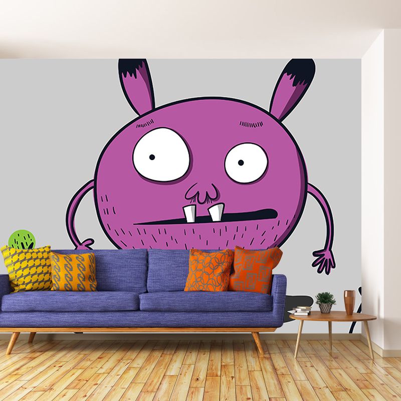 Environmental Wall Mural Wallpaper Cartoon Animals Bedroom Wall Mural