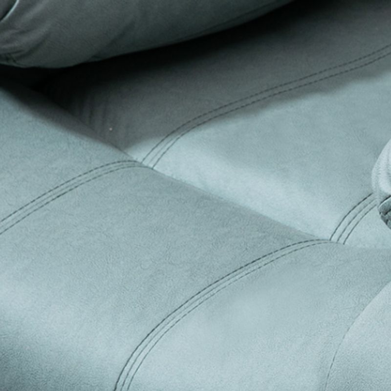 Traditional Leather Manual Recliner 34.3' Wide Swivel Base Recliner Chair