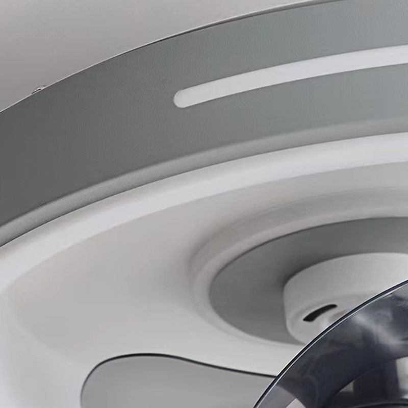 Luci ventilatori a soffitto geometrica in metallo Luci a 2 luci a filo LED LED