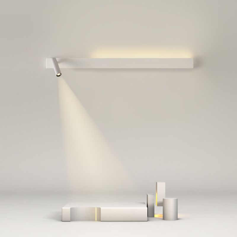 Metal Square Shape Wall Mount Lighting Modern 2-Lights Wall Mounted Light Fixture