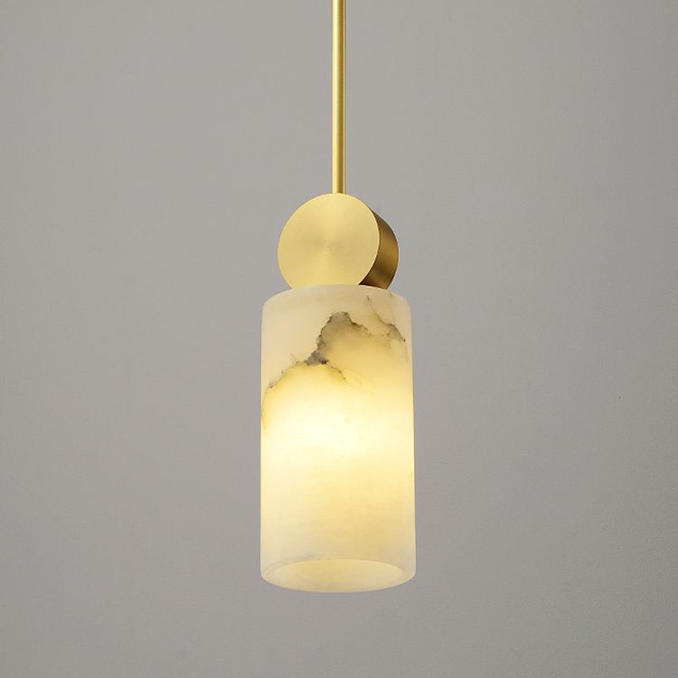 Pendante de style moderne Lumière nordique Style Stone Hanging Light pour le chevet