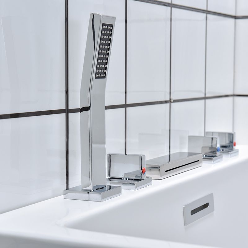 Back to Wall Rectangular Bath Antique Finish Soaking Modern Bath Tub