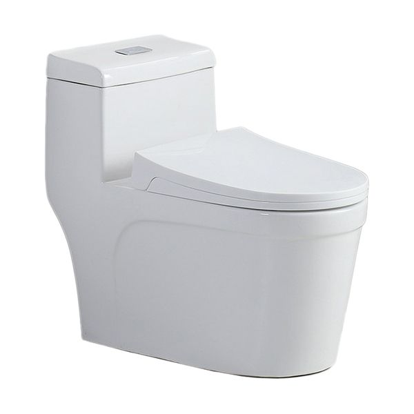 Traditional 1 Piece Flush Toilet Floor Mounted Urine Toilet for Bathroom