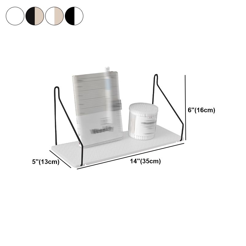 6.3 "H x 5.2" W Bücherregal Wandmontage zeitgenössischer Stilbuch für Heimbüro