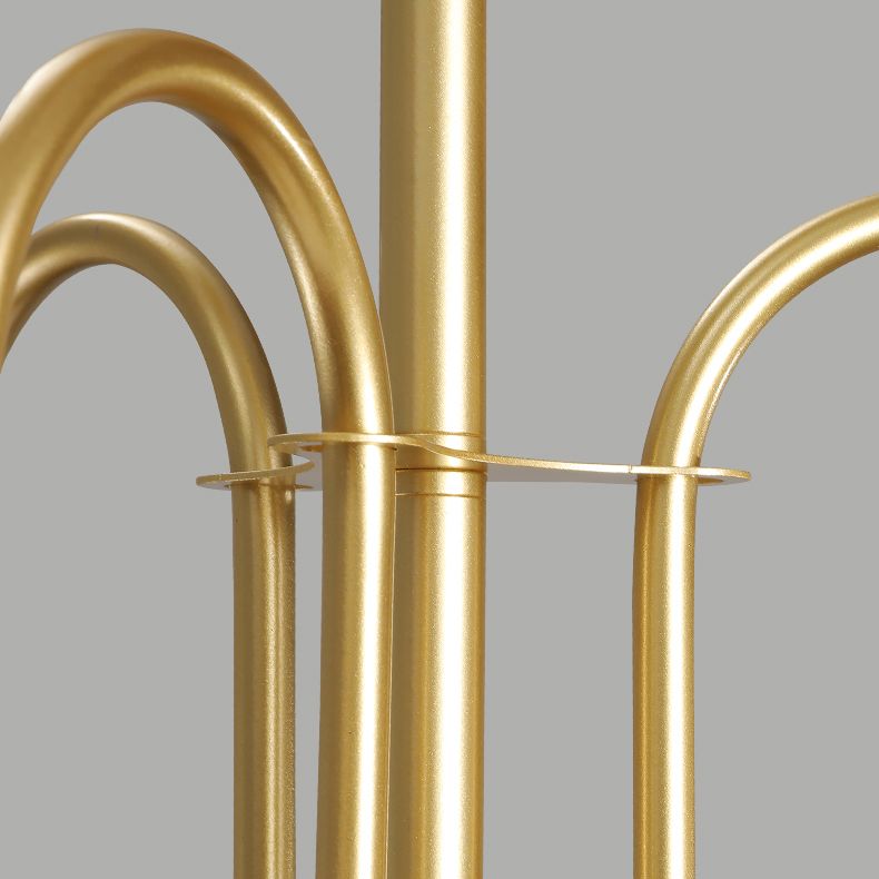 Modern Metal Chandelier Light Multi-Head Suspension Pendant Lamp for Living Room