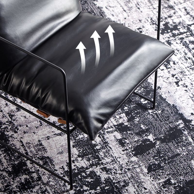 Arm Chair 26.77" L x 26.77" W x 26.77" H  Accent Armchair with Pillow Back