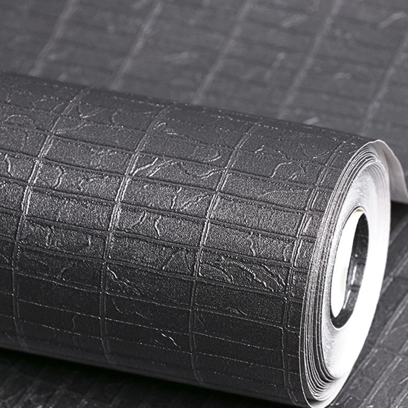 Moisture-Resistant Lattice Wall Decor Plaster Wallpaper for Living Room, 33' by 20.5", Non-Pasted