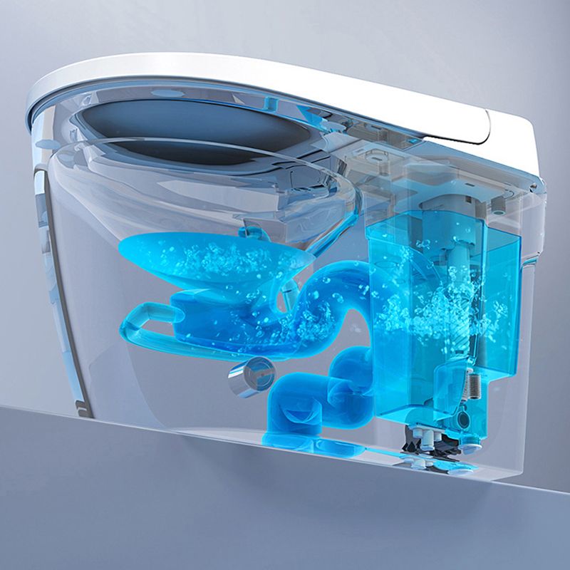 Modern Urine Toilet One-Piece Toilet Floor Mounted ABS Siphon Jet Toilet