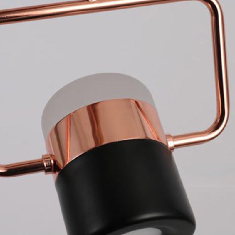 Contemporary Style Cylinder Island Light Fixtures Metal Pendant Light Fixtures