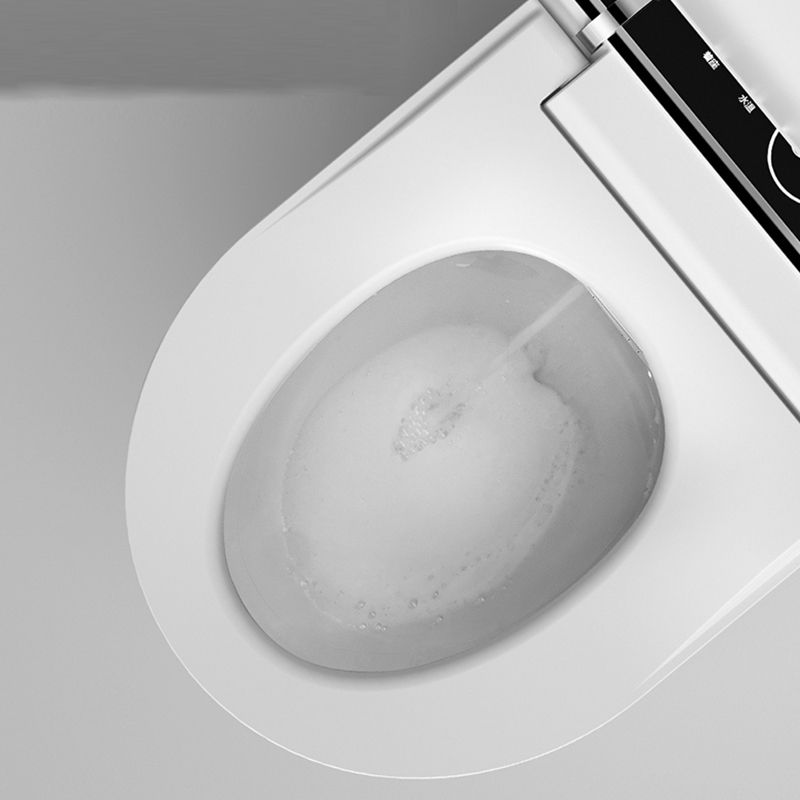 Modern Wall Mount Flush Toilet One Piece Toilet Single Flush Toilet