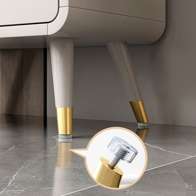 Standard Bookcase Closed Back Solid Engineered Wood Bookshelf for Home