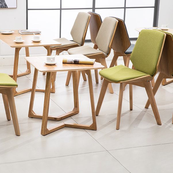 Holzküche Esszimmerstuhl zeitgenössische Stil solide Nebenstühle