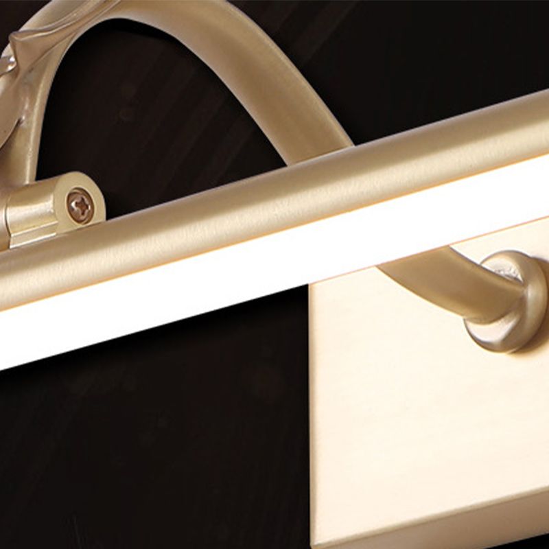 Striscia in stile postmoderno Striscia Wall Sconce Metal 1 Luce Light Sconce Light per bagno