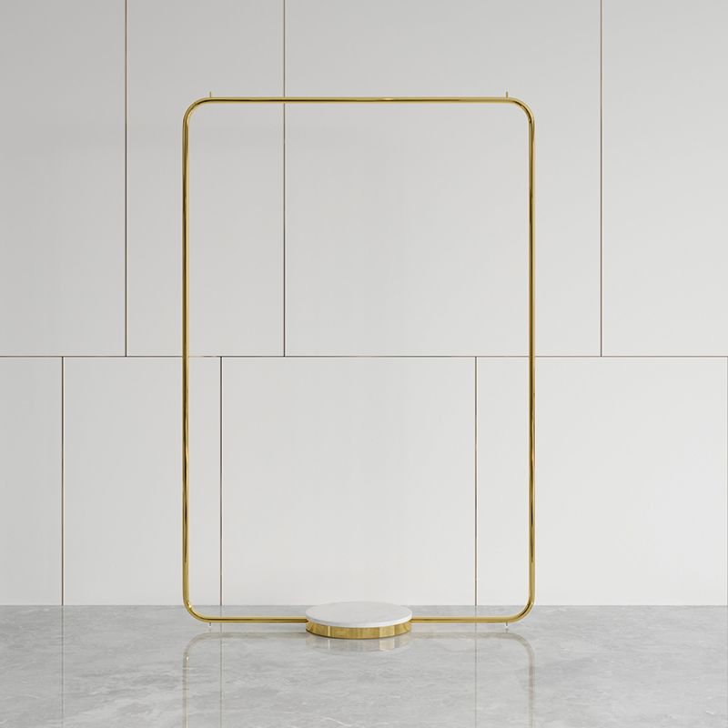 Leisure Metal Hall Tree Solid Color Stainless Steel Coat Rack