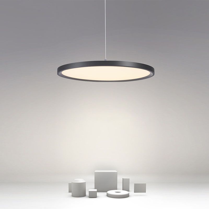 LAMPE CIRCULAIRE CIRCULAIRE ALUMINIM MINIMALE MINIMALEMENT