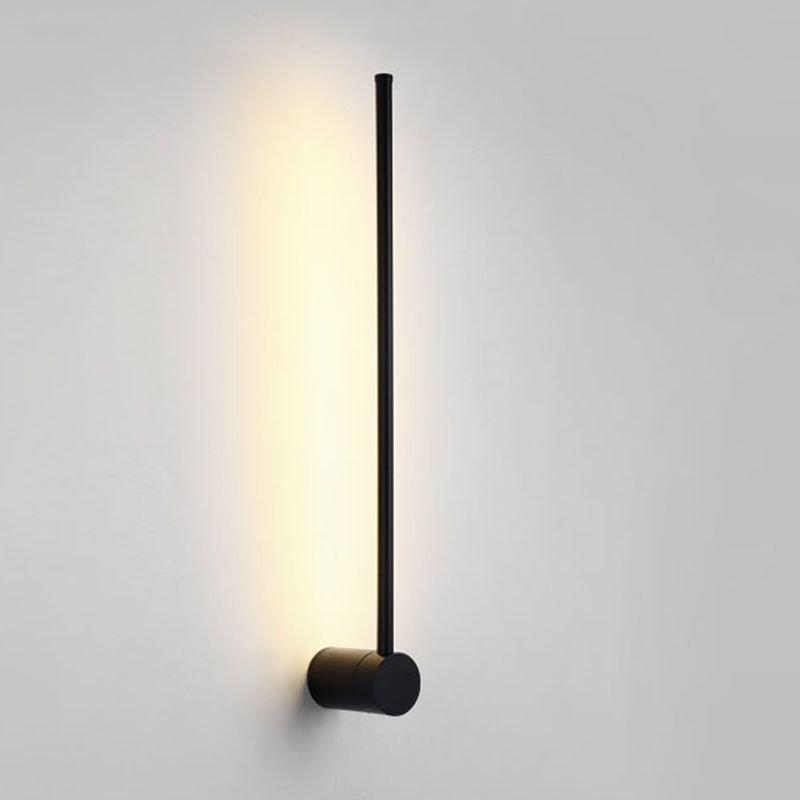 Modern Minimalist Style Linear Wall Mounted Light Fixture Metal Wall Sconces for Living Room