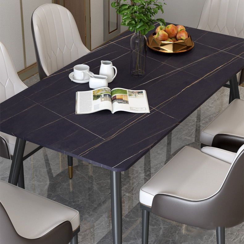 Modern 1/2/5/6/7 Pieces Dining Set Stone Top Dining Furniture Set