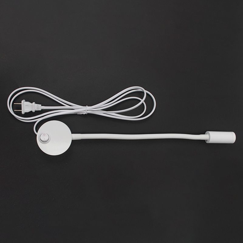 Moderner Stil Flexibler Armwandbeleuchtung Metall Metal 1 Leicht Wandmontierte Lesen Leuchten