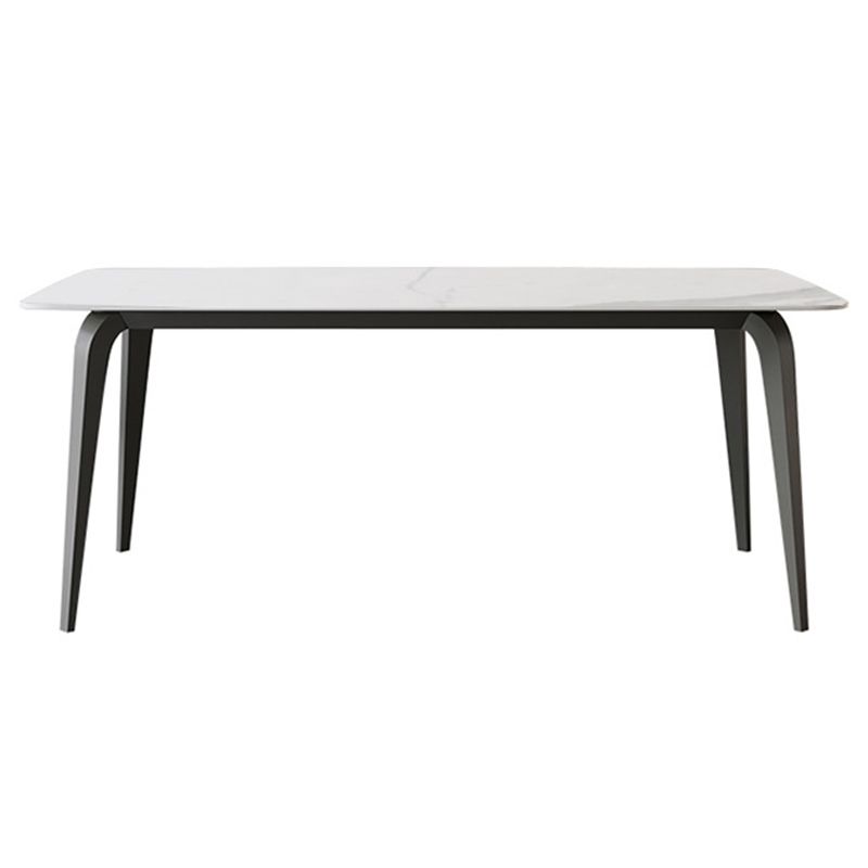 Rectangle Sintered Stone Dining Table Modern Dining Table for Kitchen