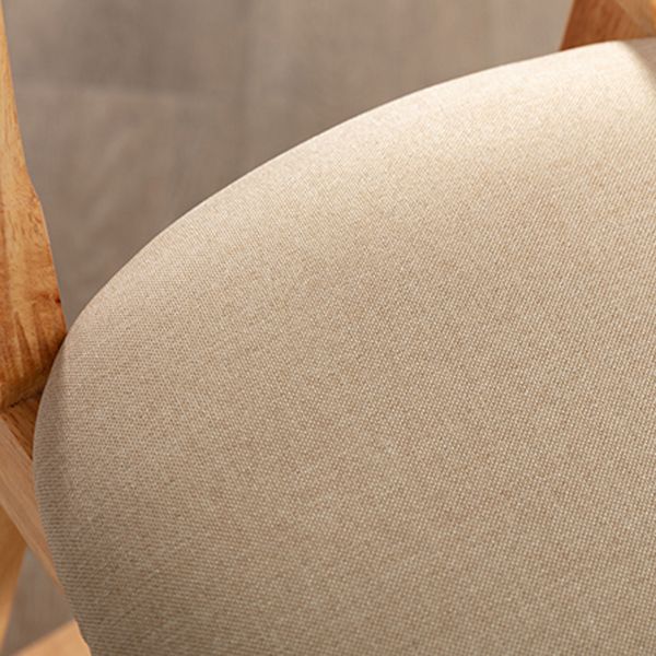 Modern Milk Tea Shop  Footrest Stool Matte Finish Upholstered Bar Stools