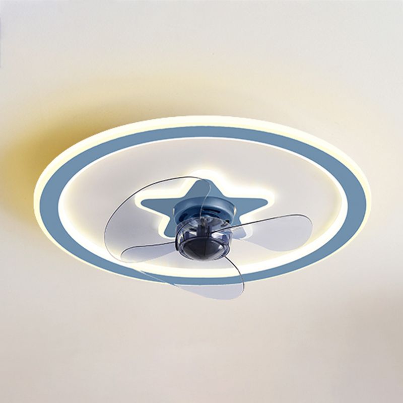 Pendentif de plafond rond en métal 2 lumières LED LED LED LUCHES