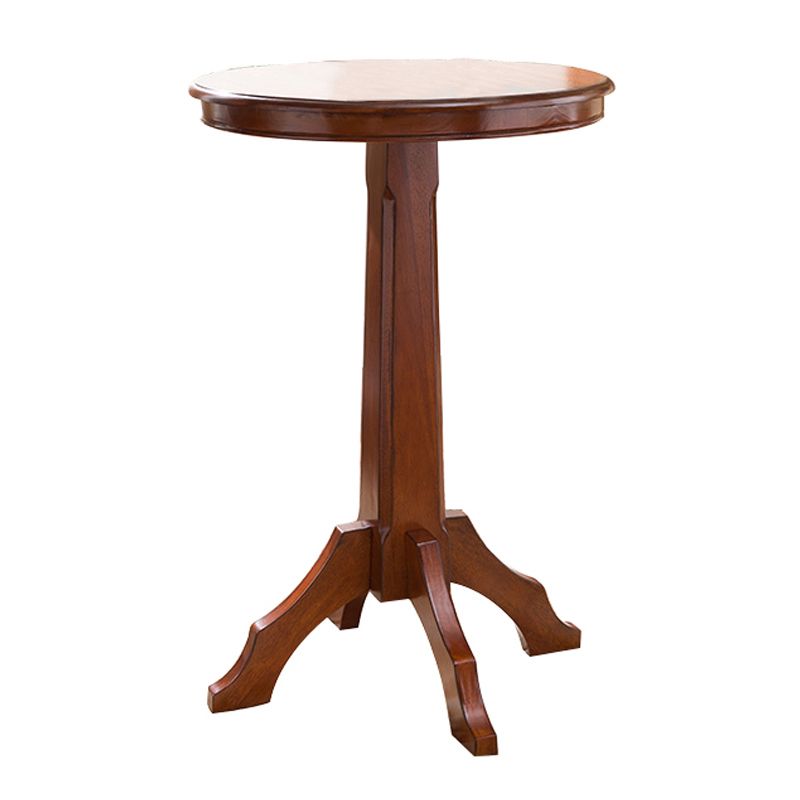 Modern 1/2/3 Pieces Solid Wood Pub Table Set Round Counter Table for Dining Room