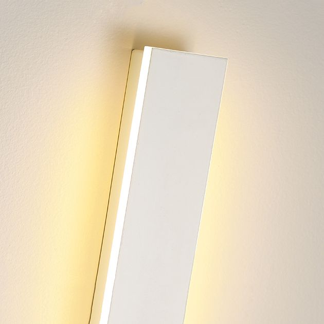 Linear Shape Metal Wall Lighting Idea Modern Style 1 Light Wall Mount Lighting