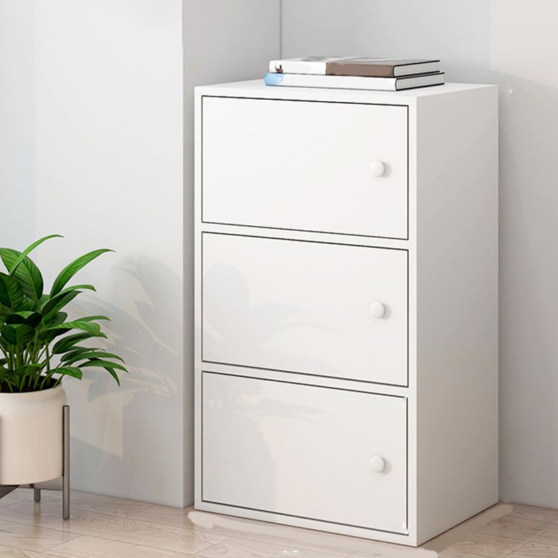 Modern Wooden Accent Cabinet Knobs Handle Design Storage Cabinet