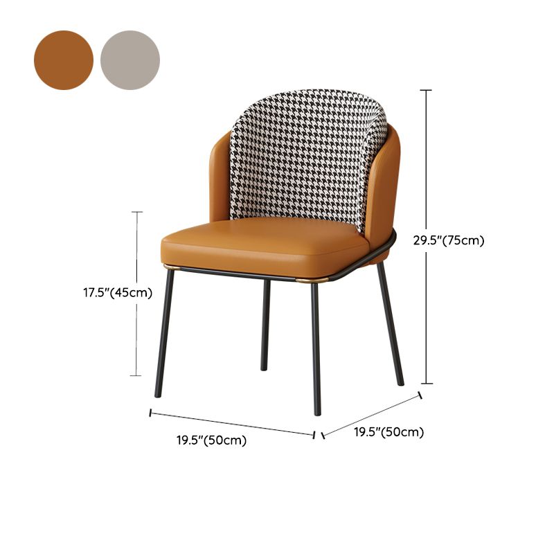 Round Dining Table Set with Metal Base 1/5 Pieces Modern Dinette Set for Kitchen